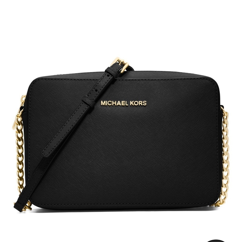 🖤🖤NWT-Michael Kors Leather Jet Set East West Crossbody🖤🖤